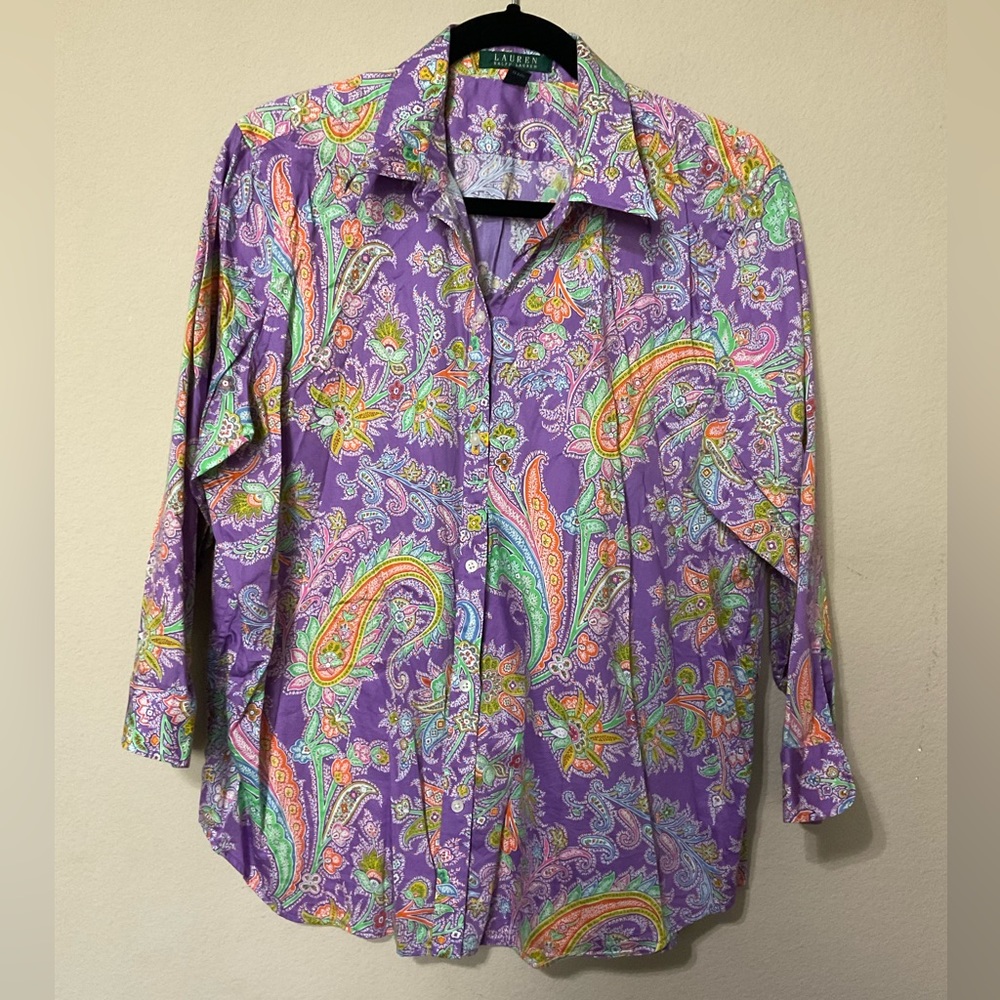 G - Ralph Lauren Paisley Print Shirt